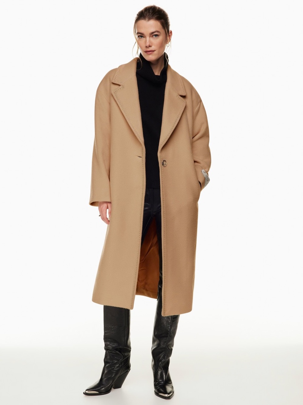 🤎 Aritzia Wilfred - The Only Coat (Wool/Cashmere)